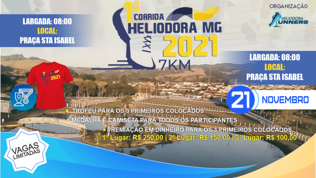 1ª CORRIDA HELIODORA MG 2021